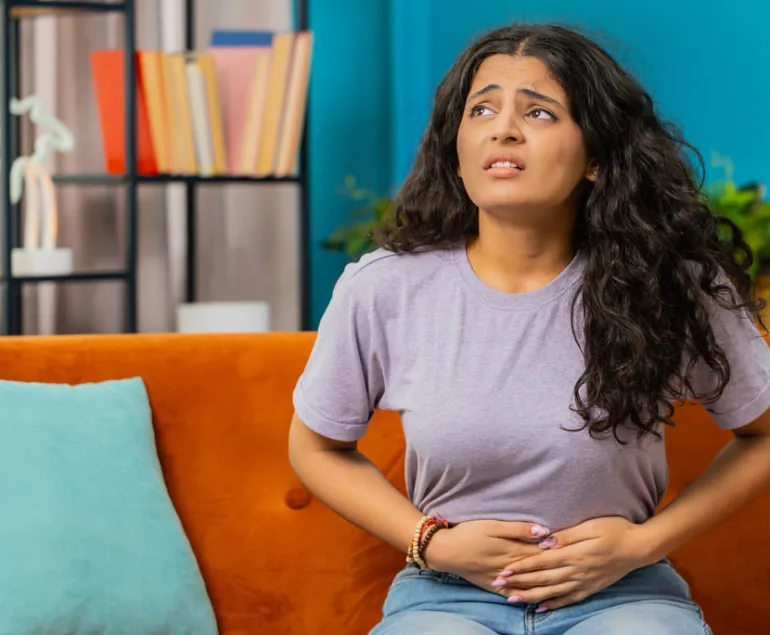 Indian-woman-with-PCOS-and-normal-BMI