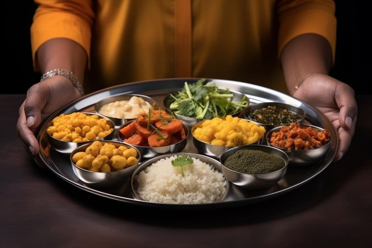 Traditional-Indian-thali-with-PCOS-supportive-foods